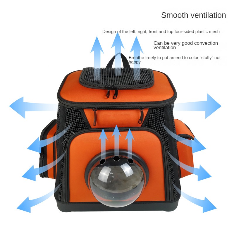 Pet outdoor backpack