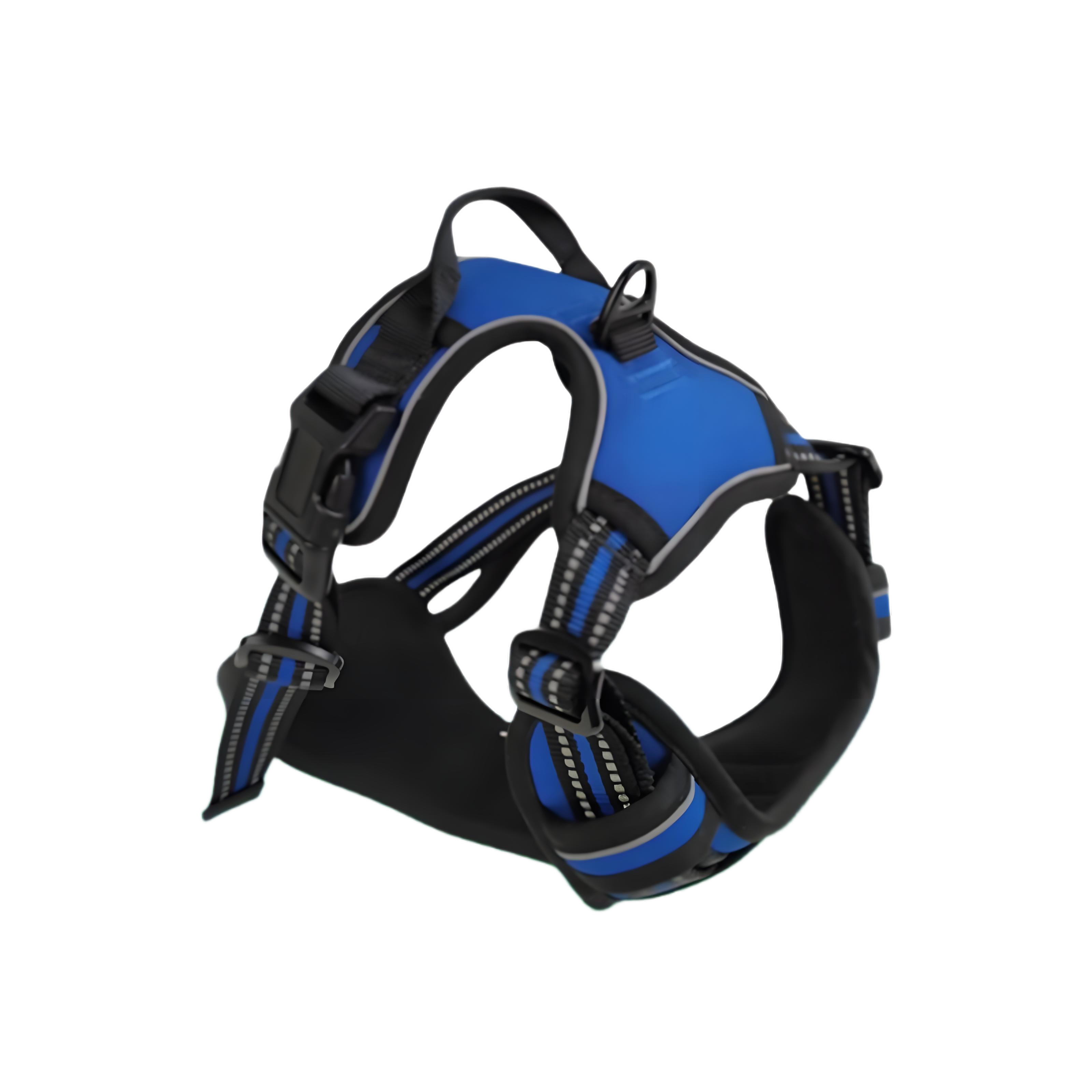 Dog leash, medium to large dog vest style explosion-proof punch, with handle reflective strip for walking dog leash