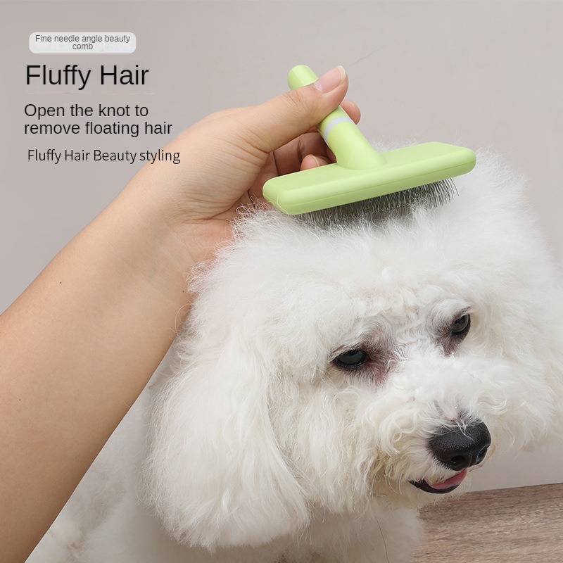 Pet comb, dog cat grooming needle comb