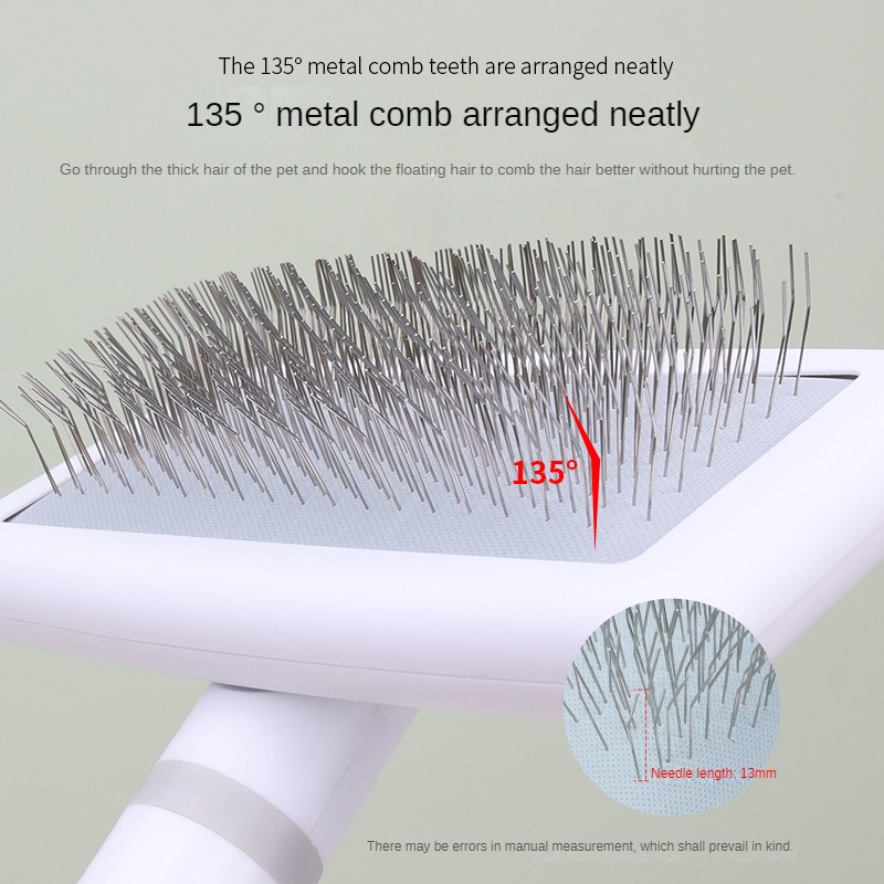 Pet comb, dog cat grooming needle comb